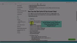 How to access the prerequisite form online