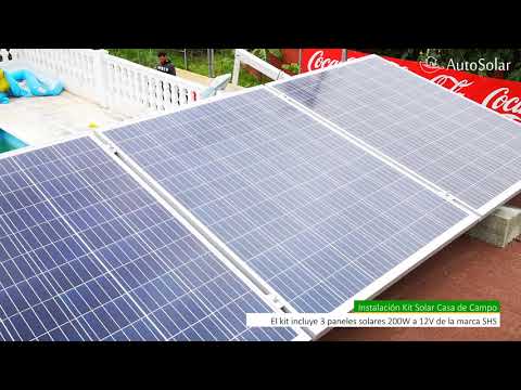 😍Kit Solar Barato para El Balcón de tu Casa  Mejor kit solar para Sitios  Pequeños 