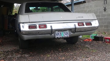 71 dart 408 stroker cold start