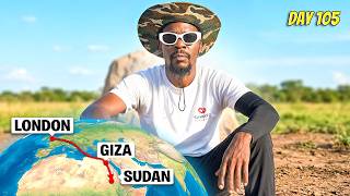 Day 105 walking from London to Africa Sudan on foot 🦶🇸🇩