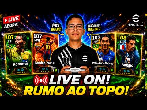 😱🔥SAF DO INVICTO JOGANDO EFOOTBALL AO VIVO #efootball #efootballlive