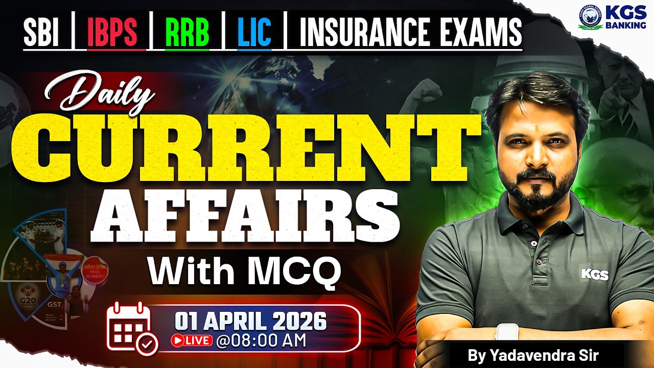 Daily Current Affairs 01 April 2026 | Current Affairs Today | By ...