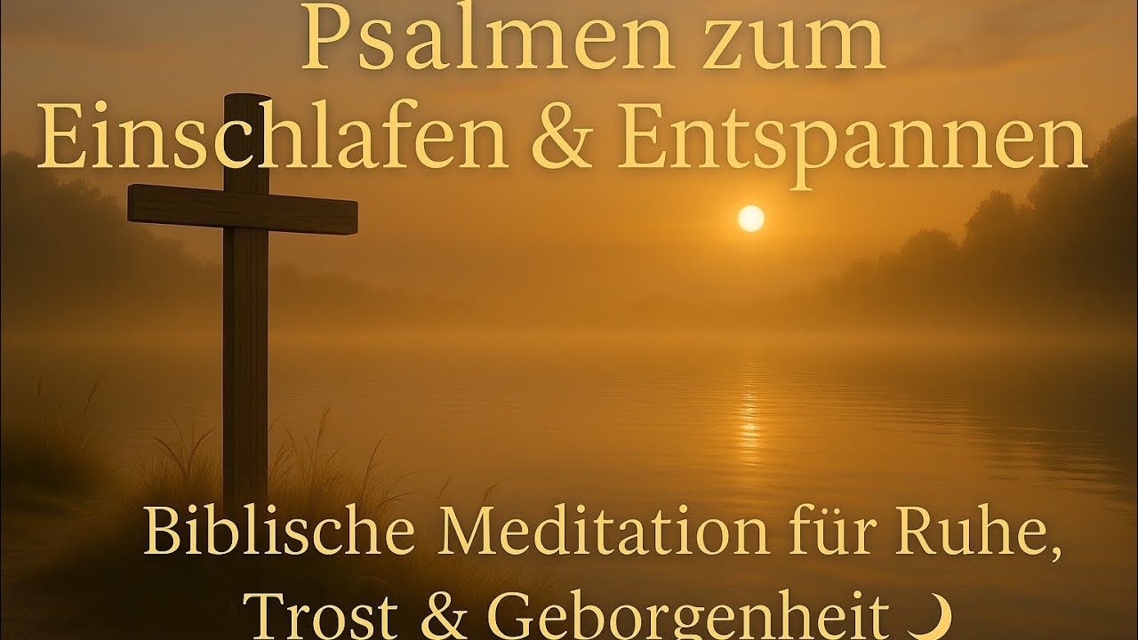 Psalmen zum Einschlafen – 90 Minuten Biblische Meditation & Gebet ✝️