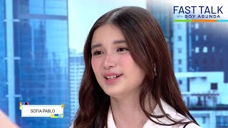Fast Talk with Boy Abunda: Sofia Pablo, masaya na nabawasan siya ng bashers! (Episode 787)