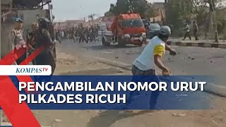 Ricuh! Pengambilan Nomor Urut Pilkades di Cirebon, 5 Orang Terluka!