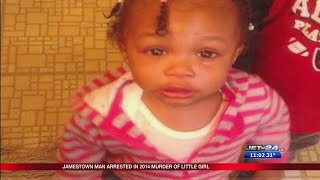 Jamestown residents react to the arrest of man accused of murdering a 1-year-old girl