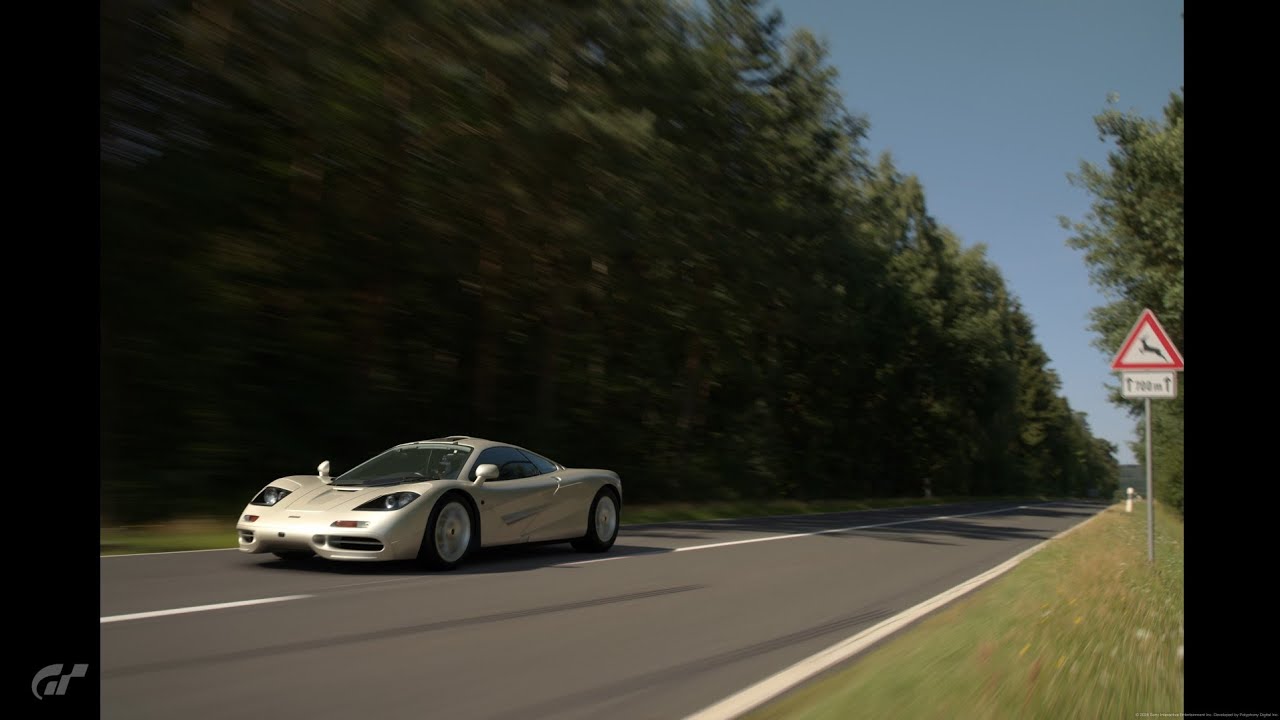 Gran Turismo 7: Stock McLaren F1 test drive - Nurburgring VR