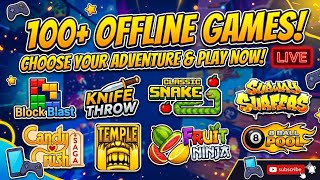 100+ Best Offline Games for Android 2026 🎮 | Block Blast, Snake & More! (LIVE) screenshot 5