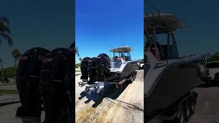 Remastered 2012 39 Yellowfin is the most custom YF to date. Half tower, dual dove doors &amp; paint job