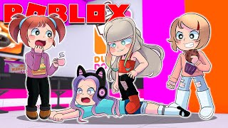 Drama At Dunkin' Donuts In Roblox Bloxburg!