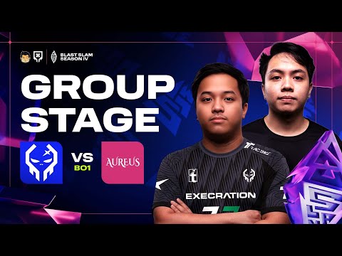 Full Game: Execration vs Team Aureus - Game 1 (BO1) | Blast Slam IV Group stage