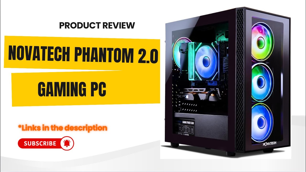 🔥 NOVATECH Phantom 2.0 Gaming PC Review 2025 | Intel Xeon i7 + RX580 | Best Prebuilt Desktop Gaming