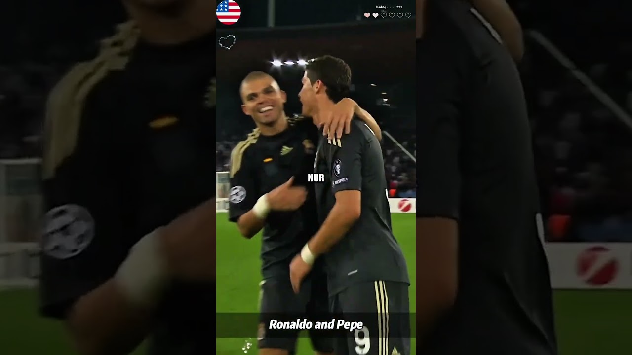 Die Freundschaft zwischen Ronaldo und Pepe ist mehr als eine familiäre Bindung