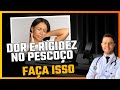 Rigidez e DOR no Pescoço resolva com 5 exercícios #dor #fisioterapia #osteopatia #exercício #saude