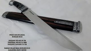 jual pisau golok jagal bohler k110 eboni tajam sexali bosq || wa 087806751417