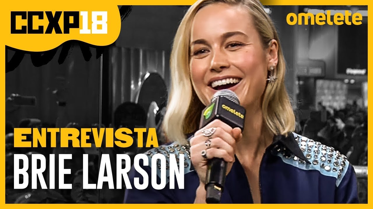 CAPITÃ MARVEL: BRIE LARSON NA CCXP 2018 LEGENDADO