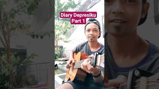 Last Child - Diary Depresiku | Fingerstyle Cover By Gitaris Pos Ronda Part 1 #shorts