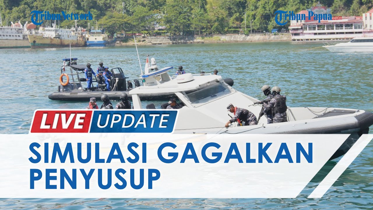 Tim TFQR Lantamal X Lakukan Simulasi Penggagalan Penyelundupan 2 Pucuk Senjata Api dan Ganja