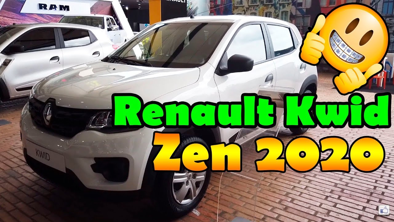 Renault Kwid Zen 2020 Colombia Interior Y Exterior