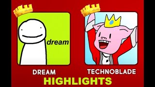 Dream and Technoblade being wholesome for 8 minutes straight