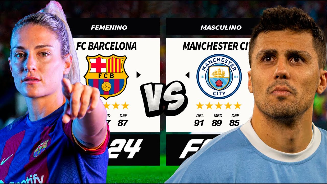 ¡BARCELONA FEMENINO vs MANCHESTER CITY en FIFA 23! - YouTube