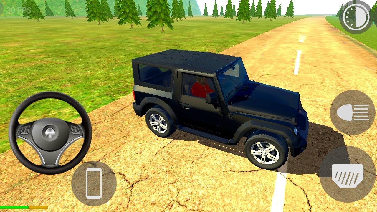 🚙🔥 Thar Extreme Offroad Adventure 🚙 | Indian Car Simulator + Indian Bike Driving 3D Village Map Game