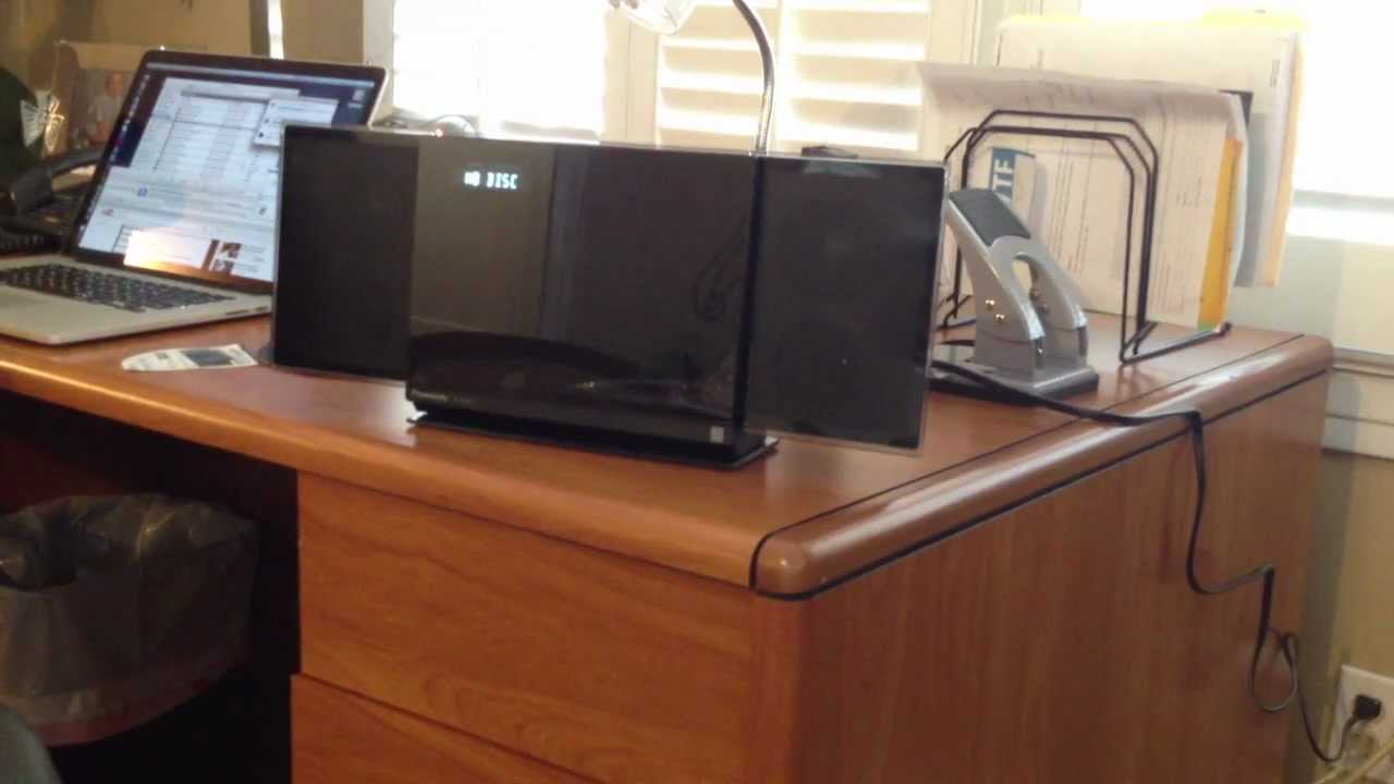 Unboxing Stereo Panasonic ultrasottile moltobbello HC37 - YouTube