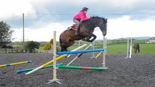 Callie bounces & V poles