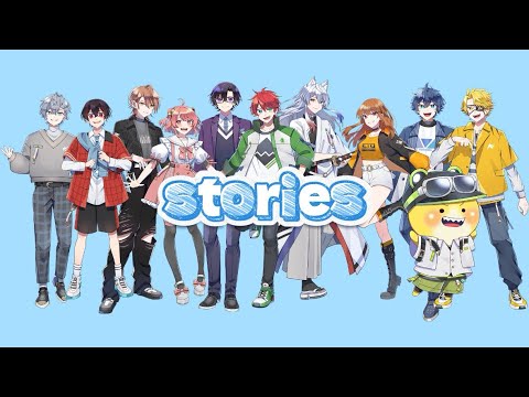 【MV風編集】『stories/カラフルピーチ』歌詞振り.パート分け