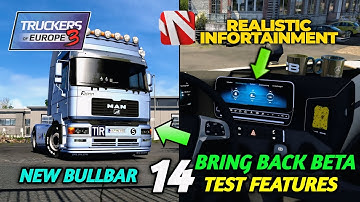 Toe3 0.75 Experimental Beta Update | All 14 Big Changes Truckers of Europe 3