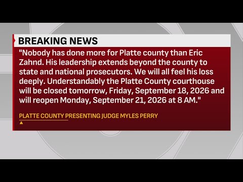 Platte County Prosecutor Eric Zahnd dies