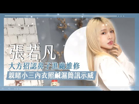 專訪｜張若凡大方招認鼻子進廠維修　親睹小三內衣照鹹濕簡訊示威｜壹蘋新聞網
