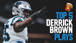 Derrick Brown's Top 5 Plays Of The Year | Presented By Take 5