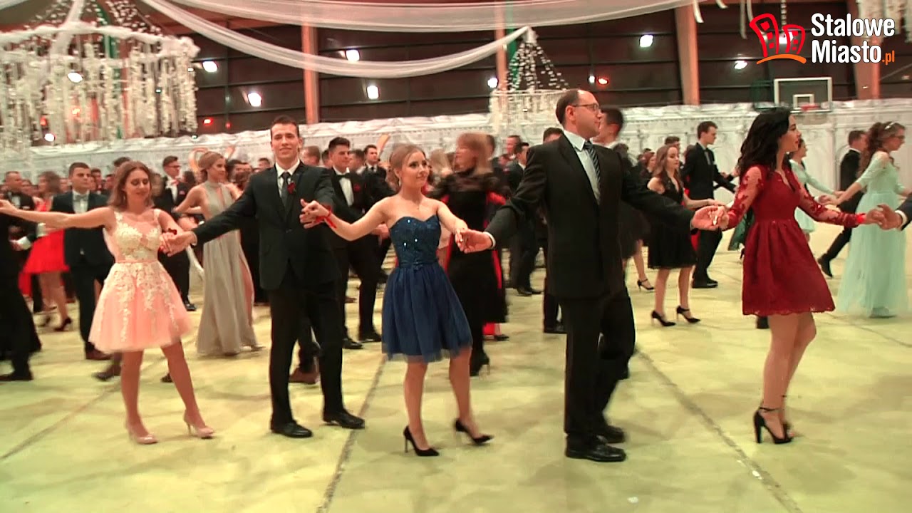 Studniówka w Liceum Ogólnokształcącym im. KEN w Stalowej Woli 27.01.2018r.