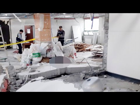 부천 병원 <strong>공사장서</strong> 벽 무너져 2명 사망 / 연합뉴스TV (YonhapnewsTV)