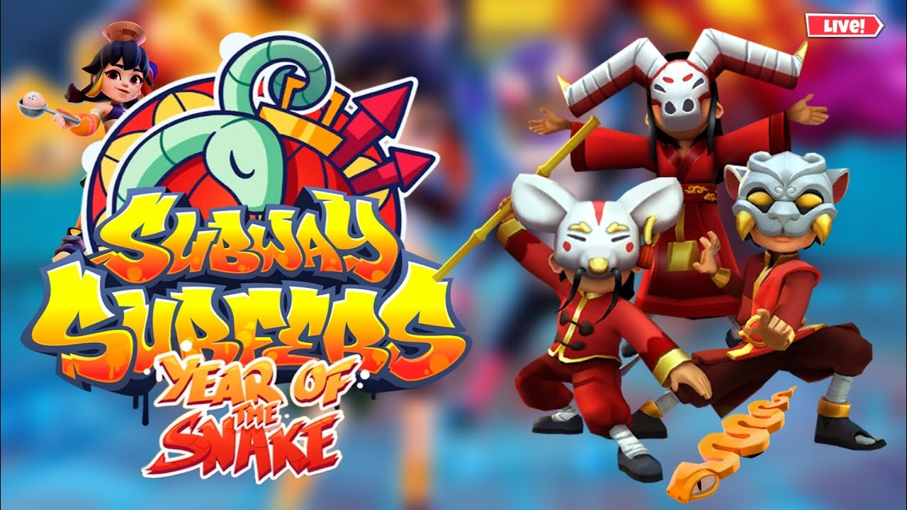 🔴Live : Subway Surfers 2025 HD Gameplay 