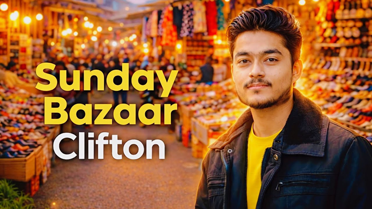 Sunday Bazaar Clifton 😍 | Full Rush, Cheap Shopping & Best Deals | Karachi Vlog.(geo stylish vlog)