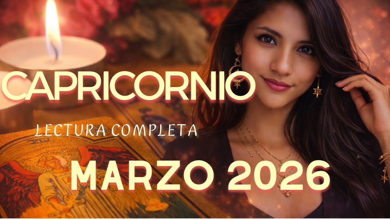CAPRICORNIO | LECTURA COMPLETA MARZO 2026 - ENERGÍAS, TRABAJO, AMOR 💫💸💖