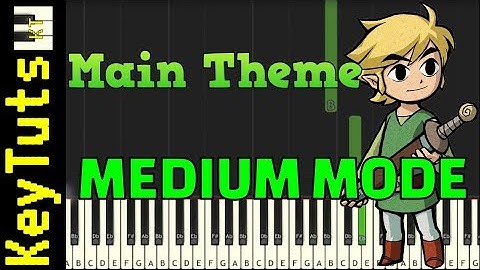 Learn to Play Main Theme from Legend of Zelda - Medium Mode
