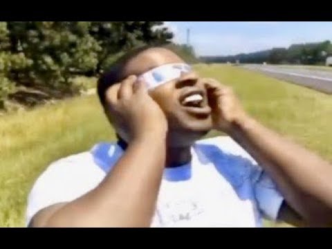 Blac Youngsta REACTS TO Solar Eclipse "I Ain't Going BLIND for This!"