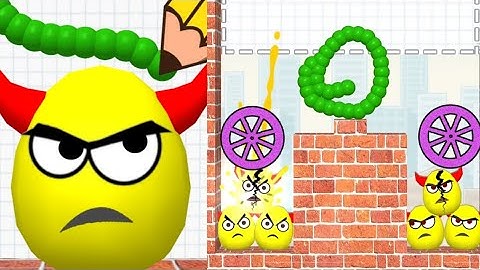 Draw To Smash Logic Puzzle - Level 100  to 120 - Gameplay Walkthrough (Android & iOS)