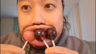Asmr 3 Double Up Lollipops Mouth Sounds & Licking