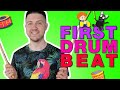 Drum Lessons for Kids! Your FIRST Drum Beat. Beat Band!