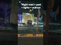 Night Road Waterfall View | Beautiful Light Decoration Scene#NightView #WaterfallView#BeautifulScene