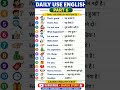 Daily Use English Sentences | Part 5 | Learn English Fast । #english #spokenenglish #facts #shorts