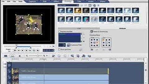 Ulead VideoStudio - Moving Blocks