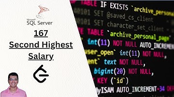 MSSQL Solution for Leet Code Problem 176: Second Highest Salary