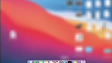 Hide recent applications in Dock Apple Mac