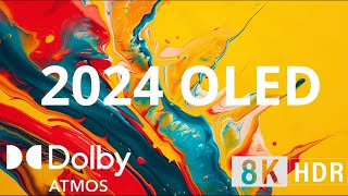 Oled Demo 2024, Binaural Mix, Sound Design, 8K Hdr 60Fps Dolby Atmos!