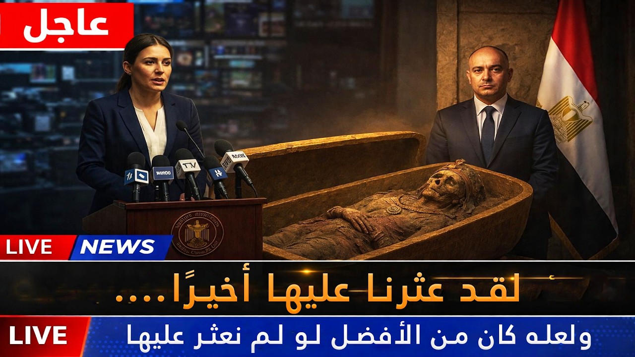 المقبرة المفقودة منذ قرون للملكة كليوباترا تُكتشف أخيرًا على يد العلماء… واكتشاف يهزّ العالم بأسره!